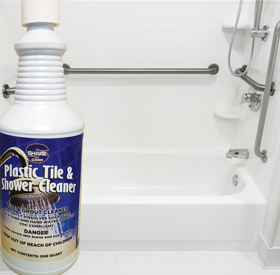 Plastic Tile & Shower Cleaner Share Corp